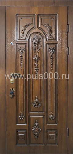Металлическая дверь для коттеджа KJ-1303 массив, цена 63 063 руб. Металлическая дверь для коттеджа KJ-1303 массив, цена 63 063 руб.
