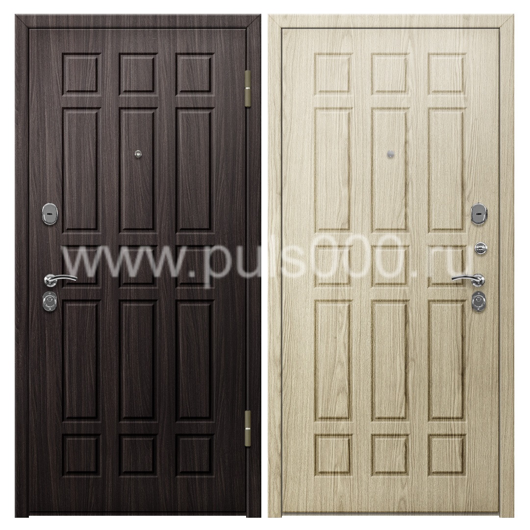 Входная дверь с МДФ и шпонированным МДФ в коттедж MDF-277, цена 24 060 руб. Входная дверь с МДФ и шпонированным МДФ в коттедж MDF-277, цена 24 060 руб.